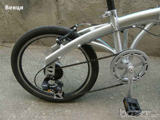 Нов алуминиев велосипед-тристранно сгъваем., снимка 3 - Велосипеди - 17853882
