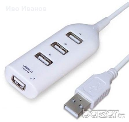 USB Hub РАЗКЛОНИТЕЛ, снимка 2 - Захранвания и кутии - 19091259