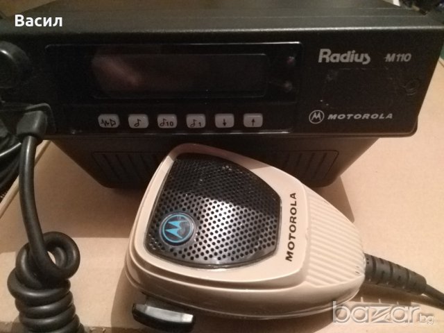Мобилна радиостанция Motorola Radius M110 в отлично състояние., снимка 2 - Друга електроника - 21107642