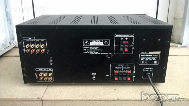 paladium prestige-amplifier/equalizer-внос швеицария, снимка 11 - Ресийвъри, усилватели, смесителни пултове - 19806587