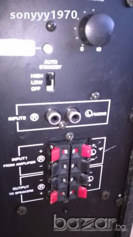 Yamaha sw-p201 powered subwoofer-39х39х20см-внос швеицария, снимка 15 - Тонколони - 17747745