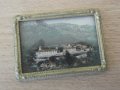 № 617 стара малка / мини снимка с рамка - манастир, снимка 1
