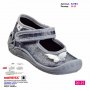 Детски пантофи MONETA в сребрист цвят, снимка 1 - Бебешки обувки - 19014860