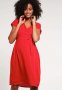 Дамска рокля, MAMALICIOUS, нова, с етикет, червена, снимка 5