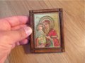 †  православна икона света богородица, Дева Мария с Младенеца в корпус 