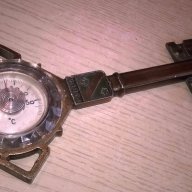 Руски-ретро термометър-метален 22х10см, снимка 1 - Антикварни и старинни предмети - 17776552