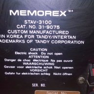 Memorex stav-3100 2x100watts 650вата на трафа-внос швеицария, снимка 4 - Ресийвъри, усилватели, смесителни пултове - 13102001