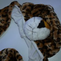 Шапка, шал, ръкавички Тигър – 3 в 1 – 56см, 3.5г до 7 години, снимка 6 - Шапки, шалове и ръкавици - 23956444