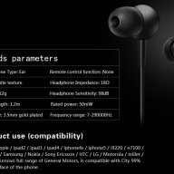 Продавам висококачествени слушалки earphones C56r, снимка 4 - Слушалки и портативни колонки - 16061623