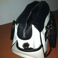 Дамска чанта Express - Black & White Purse, снимка 9 - Чанти - 22410465