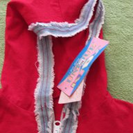 Спортен комплект от червен суичър и панталон, нов, размер 116, снимка 6 - Детски комплекти - 17861153