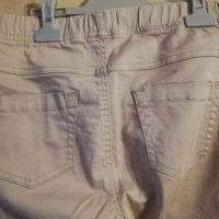 Летни памучни дънки Reserved, бежово, размер 158, снимка 1 - Детски панталони и дънки - 25525447