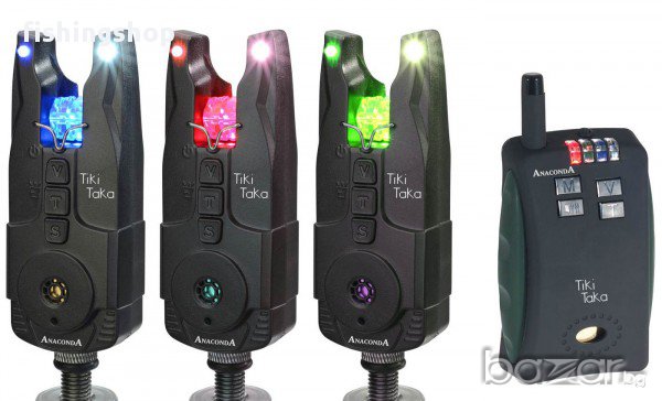 Комплект сигнализатори 3+1 и 4+1- Anaconda Tiki Taka, снимка 1