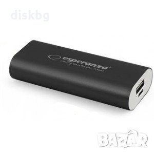 Нова външна батерия 4400mAh - Power Bank "Esperanza", снимка 1