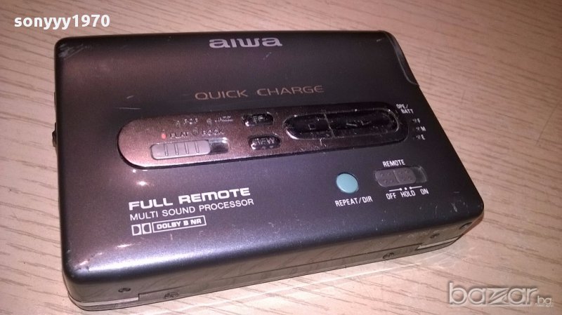 Aiwa-метална ретро машинка за колекция-внос швеицария, снимка 1