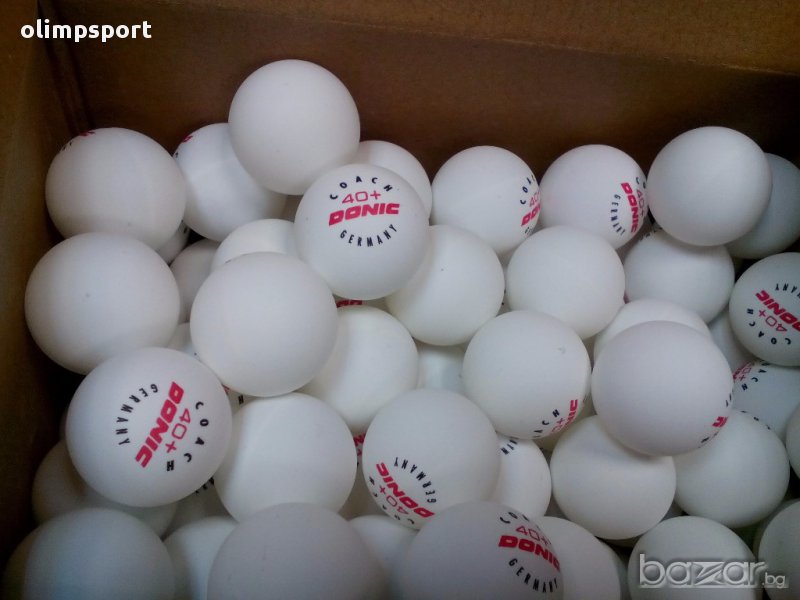 топчета за тенис на маса Donic 40+ coach нови, снимка 1