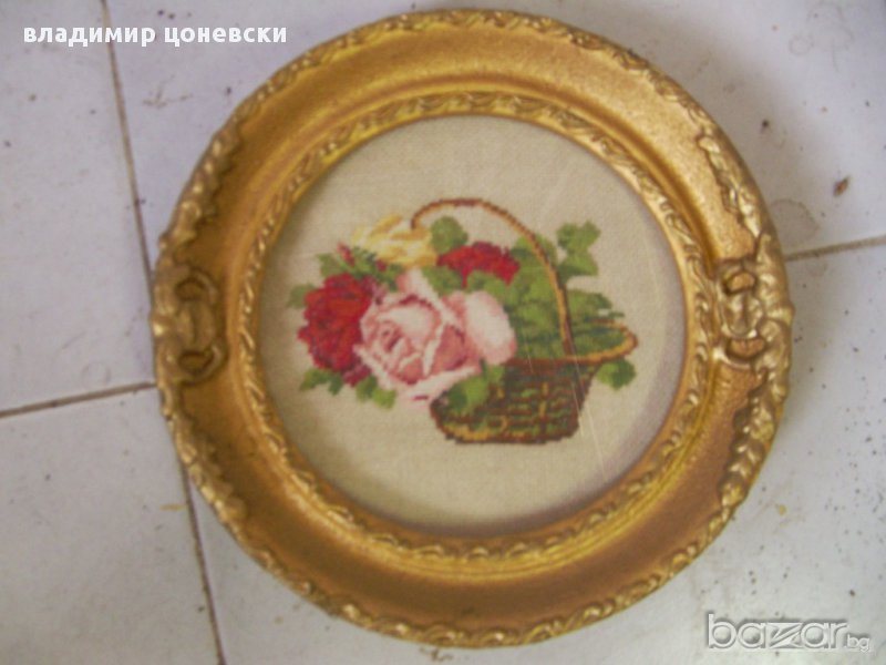 гоблен Рози ,картина пано, снимка 1