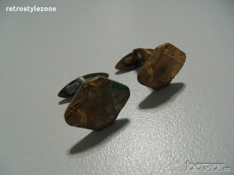 № 403  стари ръкавели  - метални , снимка 1