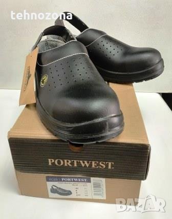 Защитно сабо с каишка и перфорация, SB AE Portwest Compositelite ESD черно ADR, снимка 8 - Други - 24782637