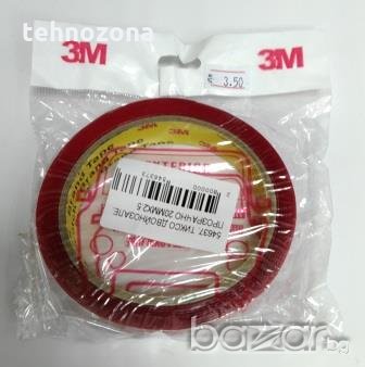 Двойно залепваща прозрачна силиконова лента 3М