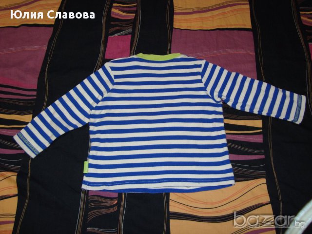 Убийствени дънки United colors of Benetton - 12 месеца с подарък блузка George, снимка 4 - Бебешки блузки - 11053739