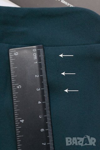 Зелена рокля с ефектно деколте марка Margo Collection L/XL, снимка 11 - Рокли - 22991460