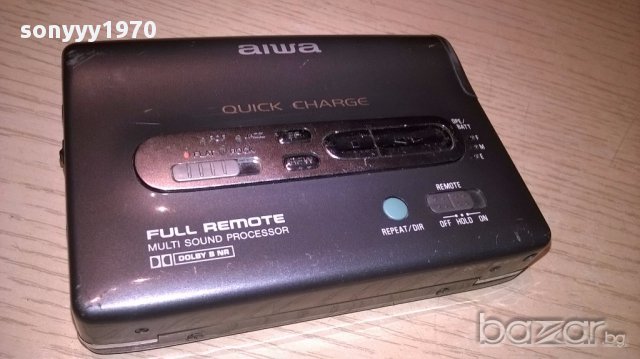 Aiwa-метална ретро машинка за колекция-внос швеицария