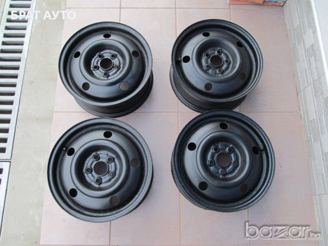 ЖЕЛЕЗНИ ДЖАНТИ 15'' ЗА SUBARU LEGACY,IMPREZA,FORESTER,ROVER 75, снимка 1 - Гуми и джанти - 12222361