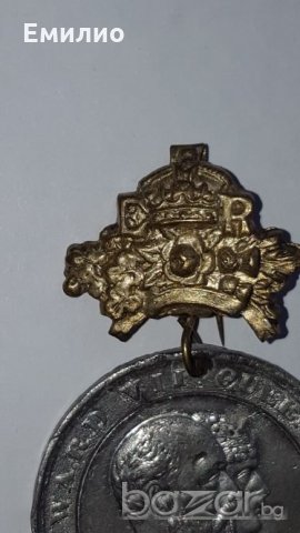 UK 1902 Coronation Medal Edward 7, снимка 4 - Нумизматика и бонистика - 21092564
