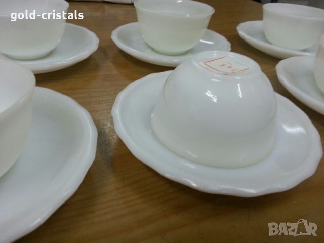  български аркопал опал чашки филджани , снимка 4 - Антикварни и старинни предмети - 24965408