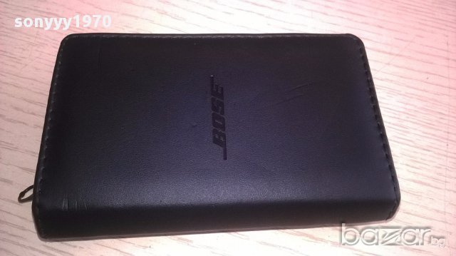 Bose-кожен калаф с цип-13/8/3см-внос швеицария, снимка 1 - Други - 13072819