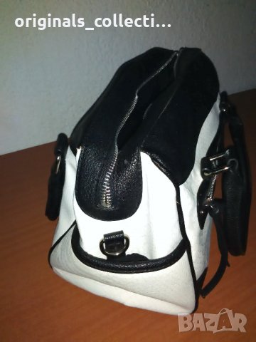 Дамска чанта Express - Black & White Purse, снимка 9 - Чанти - 22410465