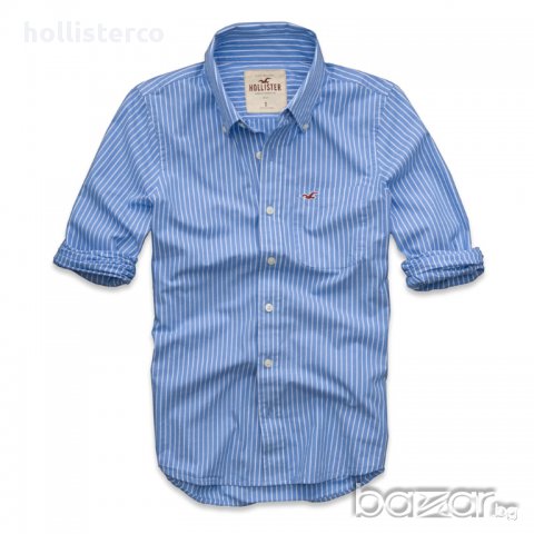 !!! SALE -20% !!! Hollister Co. Seal Beach Shirt - Blue Stripe