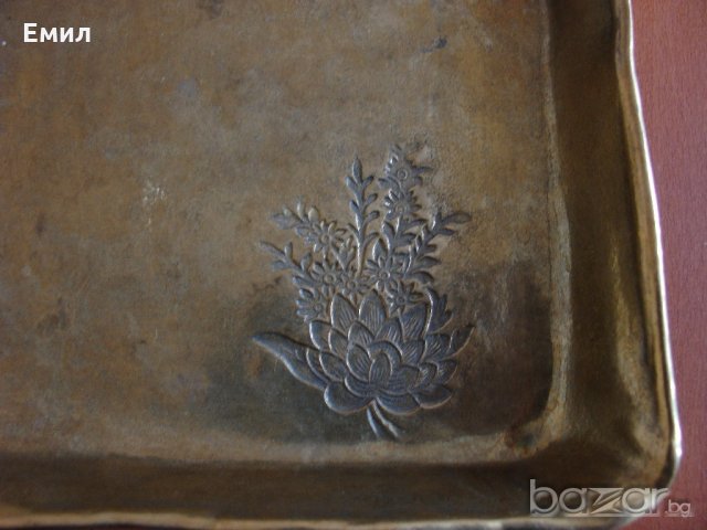 Масивен бронзов пепелник GILDE HANDWERK, снимка 2 - Антикварни и старинни предмети - 19950667