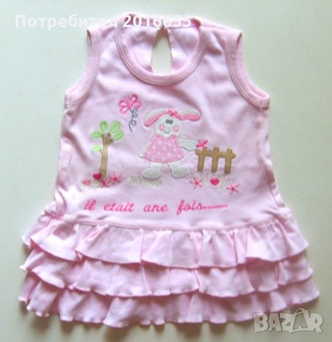 Рокли, туники за 1 год.   , снимка 6 - Бебешки рокли - 22225680