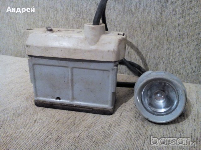 Стара миньорска лампа,фенер #4, снимка 1 - Антикварни и старинни предмети - 17695405