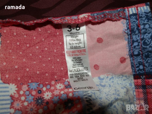 рокля 3-6 м., снимка 2 - Бебешки рокли - 24813133