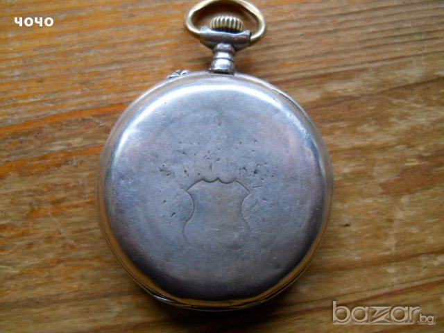 старинен  сребърен джобен часовник (Франция)  , снимка 3 - Антикварни и старинни предмети - 15985497