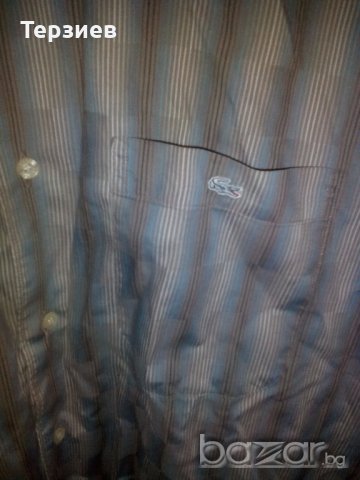 Продавам нова оригинална риза Лакост внос от Германия номер 42., снимка 2 - Ризи - 10806868
