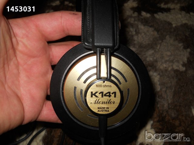 AKG K 141 Monitor 600 Ohm, снимка 7 - Аудиосистеми - 15490330