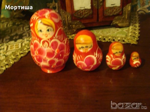   Оригинални розови Матрьошки , снимка 2 - Колекции - 21024336