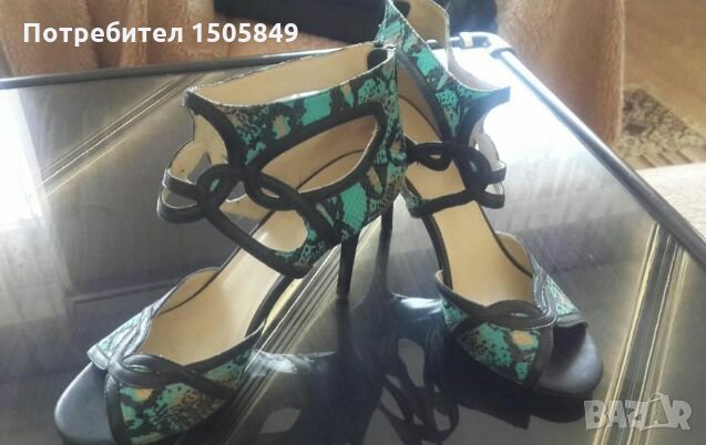 Обувки от естествена кожа , снимка 2 - Дамски обувки на ток - 22649040