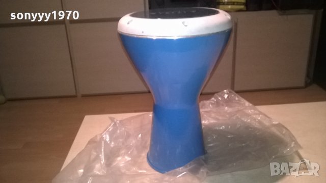 Тарамбука 40см-метална-голяма синя-внос сирия, снимка 3 - Ударни инструменти - 24697682