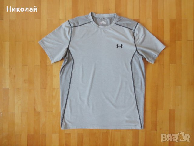 Under Armour Carbon Heather  Raid T-Shirt