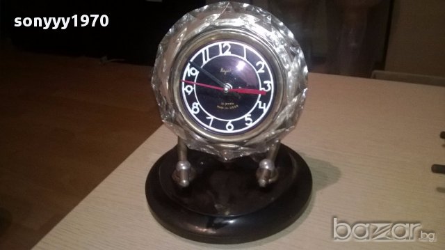 АНТИКА-Масивен руски часовник за колекция/ремонт 20х20см, снимка 2 - Антикварни и старинни предмети - 17922230