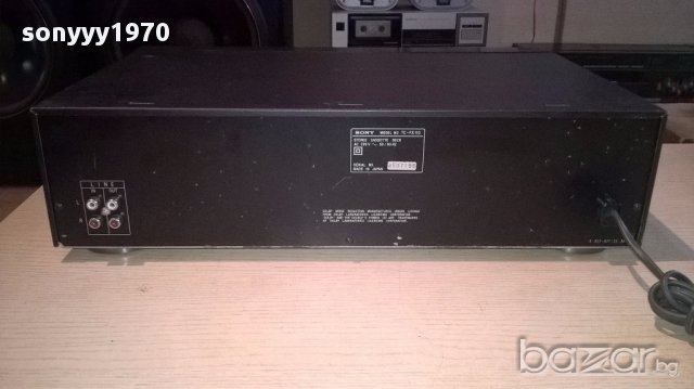поръчано-Sony tc-fx110 made in japan-deck-внос швеицария, снимка 10 - Ресийвъри, усилватели, смесителни пултове - 13829719