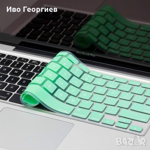 Силиконов протектор за клавиатура на  Apple Macbook, снимка 3 - Лаптоп аксесоари - 22555435