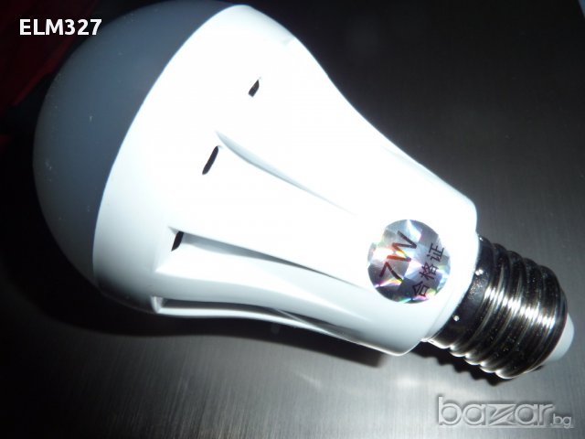 LED Е27 лампа 7w със сензор за звук и светлина