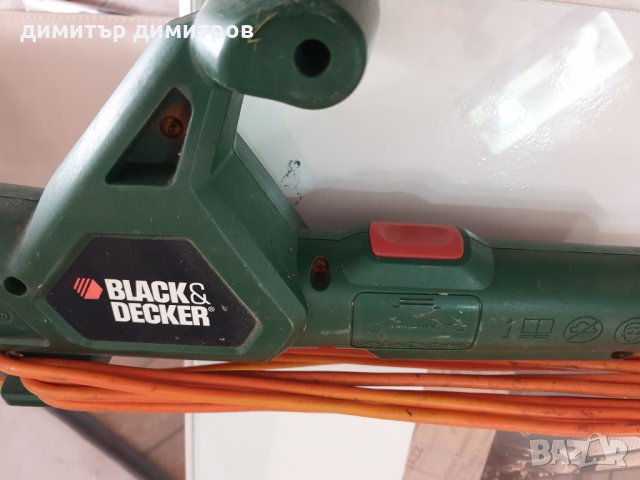Тример-За Ремонт или Части косачка black & decker gl652 с дълъг кабел, снимка 7 - Градинска техника - 25130108