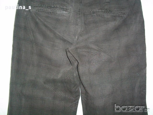 Карирани дънки "Steps" New York / широки крачоли , снимка 10 - Къси панталони и бермуди - 14242479